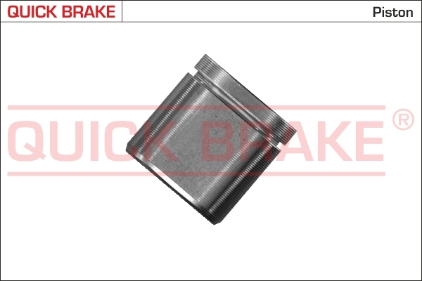 Piston, brake caliper